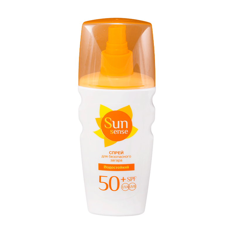 фото Спрей для безопасного загара sun sense spf50+ водостойкий 160 мл биокон