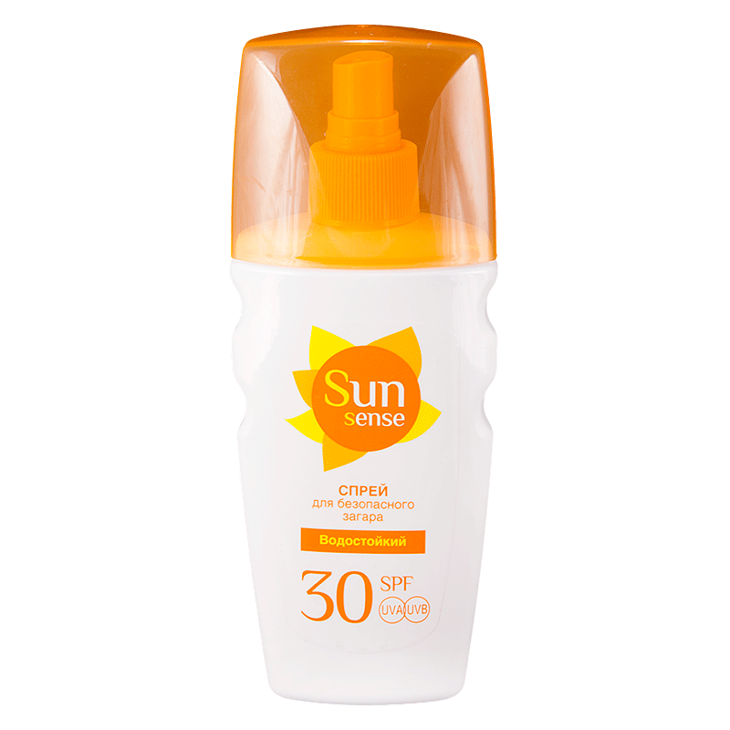 фото Спрей для безопасного загара sun sense spf30 водостойкий 160 мл биокон