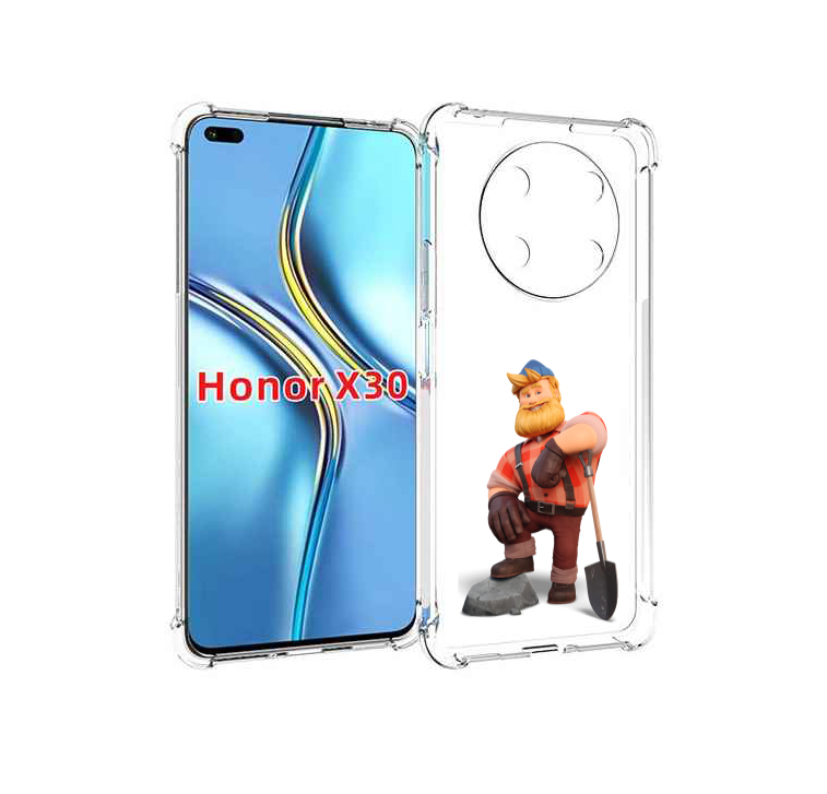 

Чехол MyPads FarmVille-2 для Honor X30 / Magic4 Lite 5G, Прозрачный, Tocco