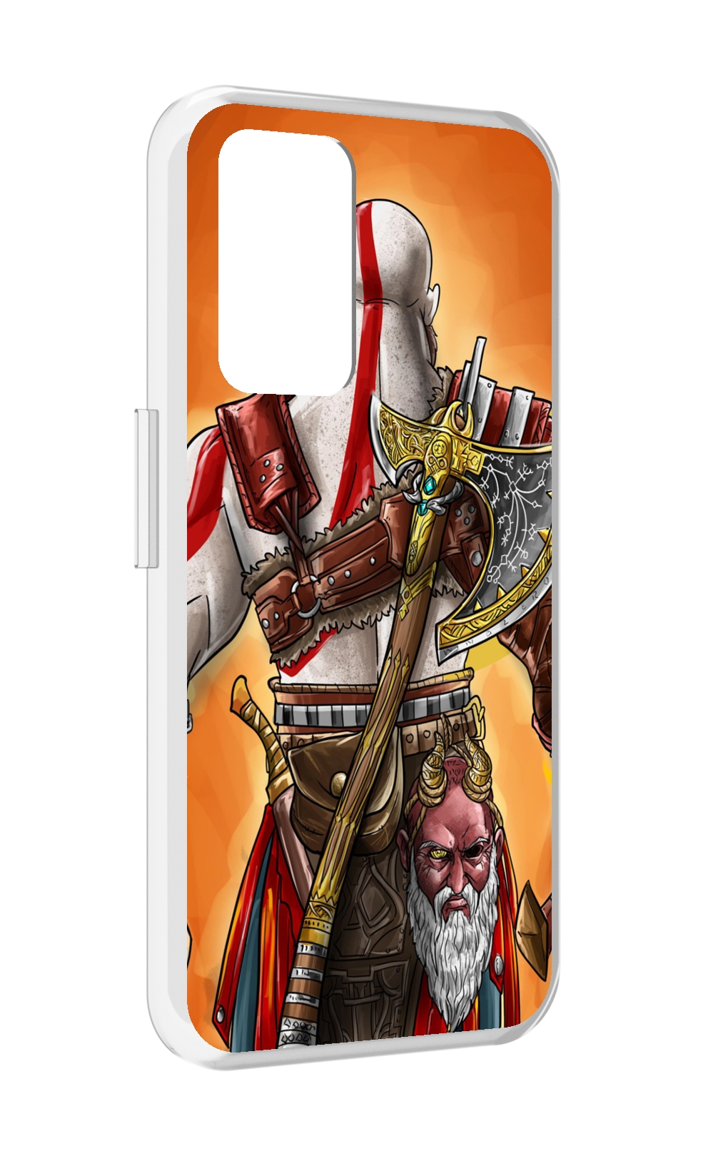 

Чехол MyPads God of War для Realme GT Neo3T, Прозрачный, Tocco