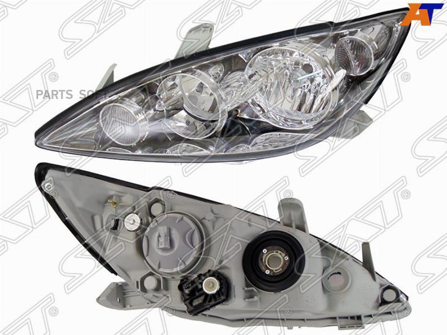 

SAT Фара TOYOTA CAMRY 04-06 LH длинное ухо, с электрокорректором