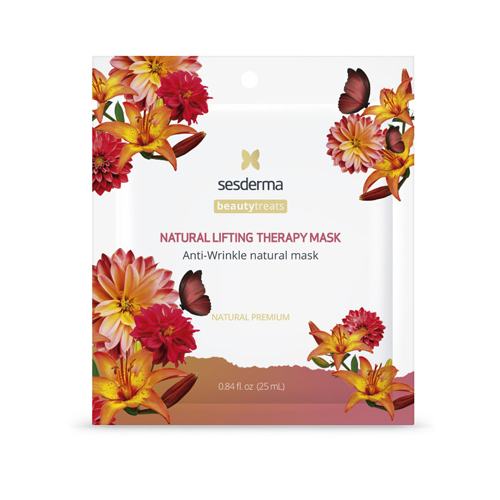 

Маска антивозрастная для лица BEAUTYTREATS Natural lifting therapy mask