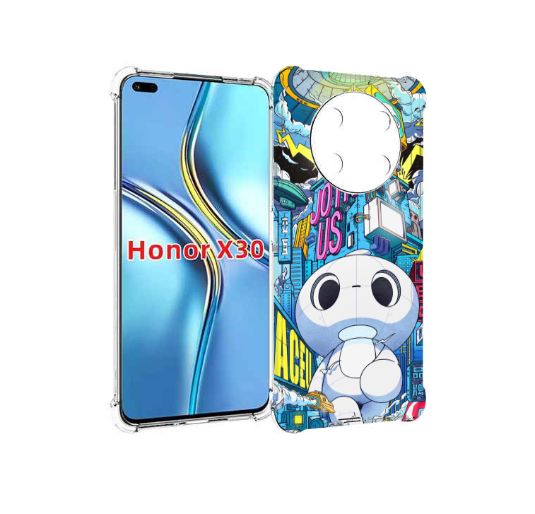 

Чехол MyPads FaceU для Honor X30 / Magic4 Lite 5G, Прозрачный, Tocco