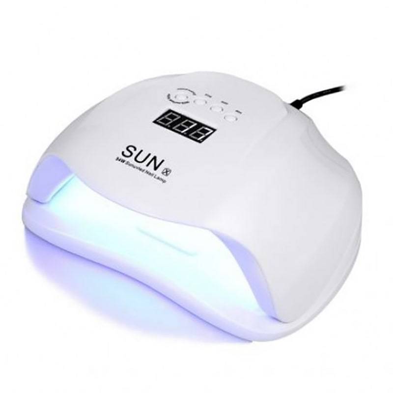 

Лампа для сушки гель-лаков Sun X UV/LED 54W белая