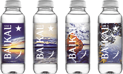 Вода питьевая BAIKAL430 негазированная, 12 шт х  0,45 л
