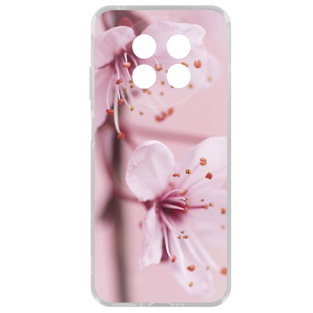 

Чехол-накладка Krutoff Clear Case Весна для Huawei Nova Y91, Прозрачный