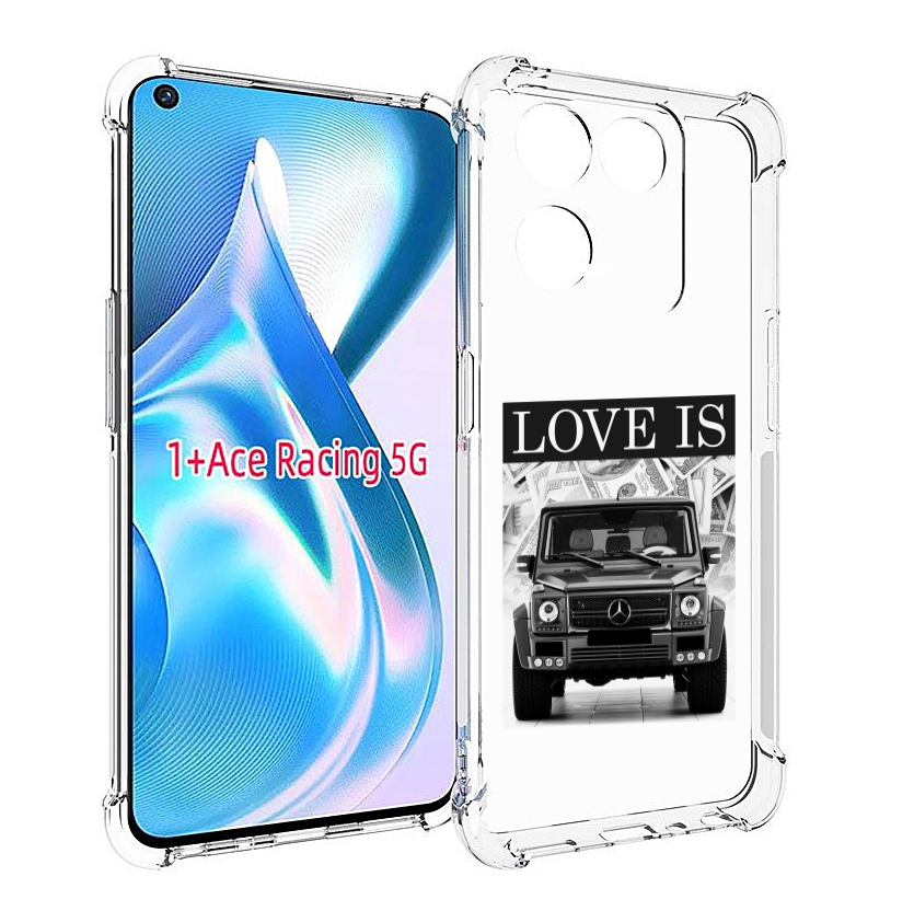 

Чехол MyPads гелик для OnePlus Ace Racing, Прозрачный, Tocco