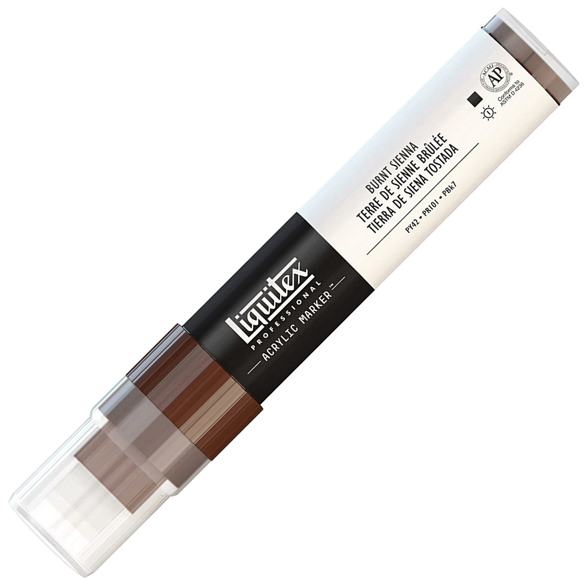 фото Маркер акриловый liquitex paint marker wide 15 мм lqtx-4610127 сиена жженая