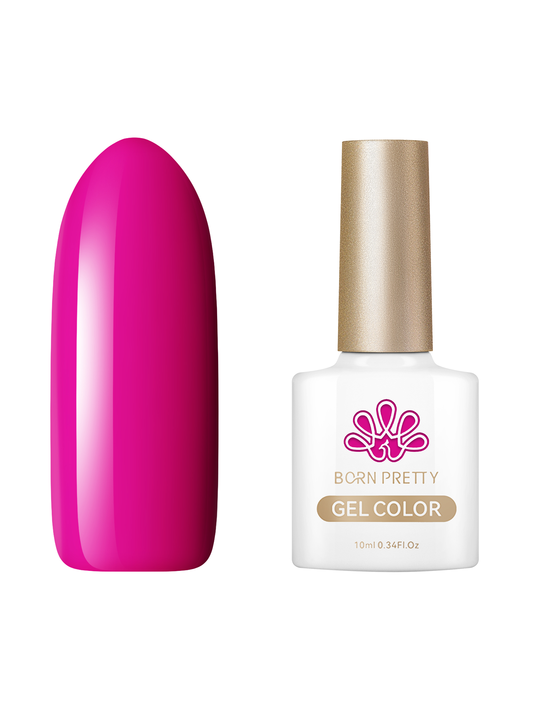 

Гель-лак для ногтей Born Pretty Color gel CG052 10 мл, Розовый, Color gel