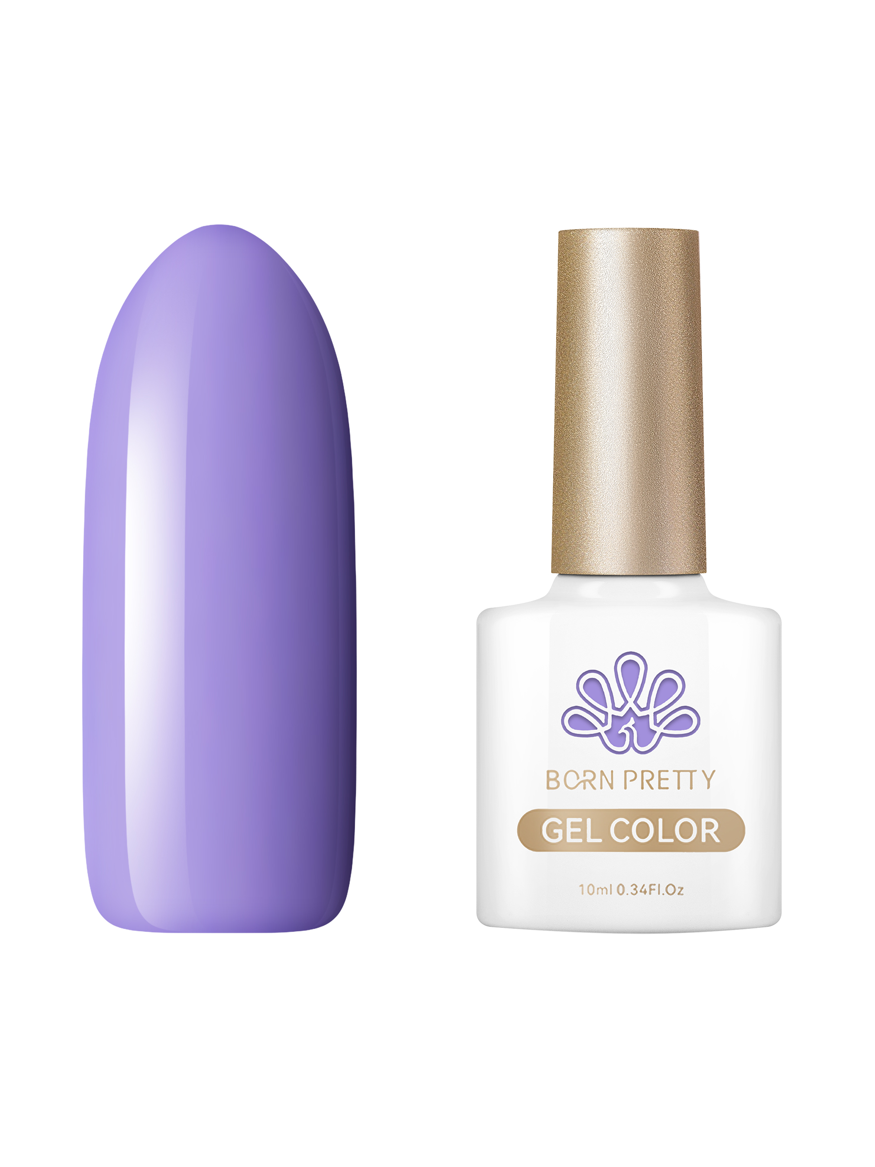 

Гель-лак для ногтей Born Pretty Color gel CG049 10 мл, Фиолетовый, Color gel