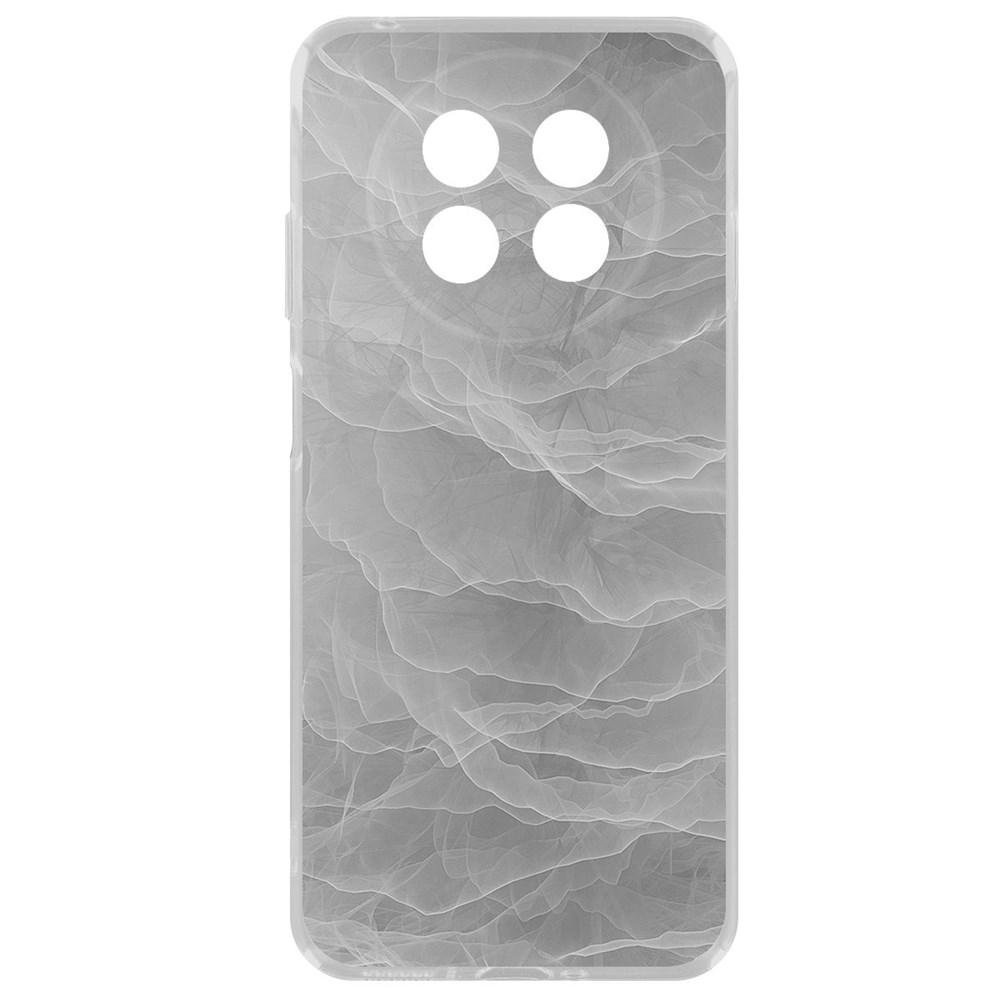 

Чехол-накладка Krutoff Clear Case Абстракт туман для Huawei Nova Y91, Прозрачный