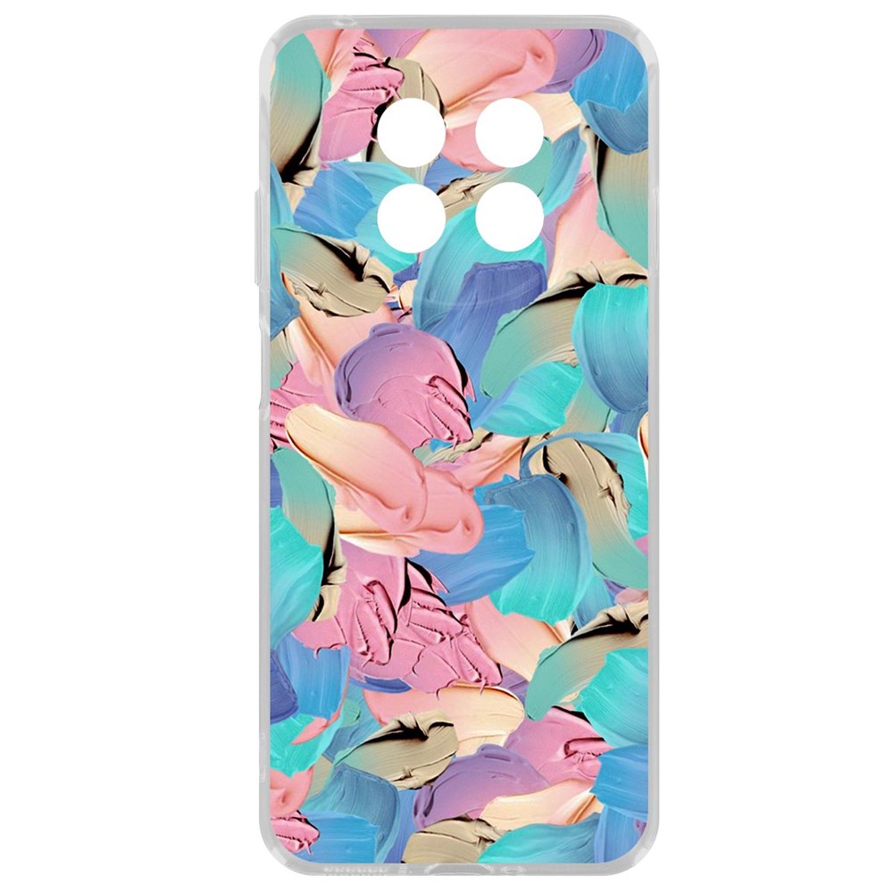 

Чехол-накладка Krutoff Clear Case Абстракт краска для Huawei Nova Y91, Прозрачный