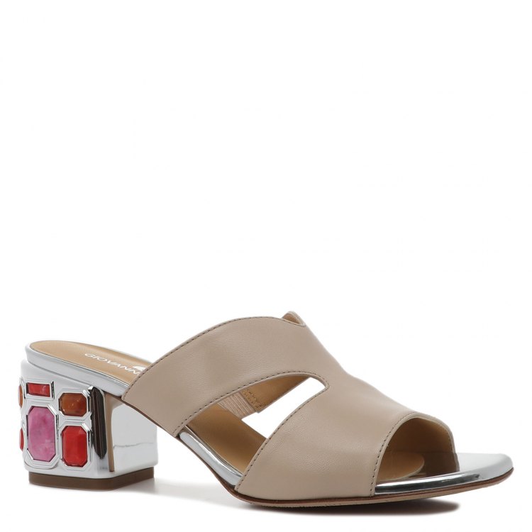 

Женские мюли GIOVANNI FABIANI S21415 цв. светло-бежевый 42 EU, S21415