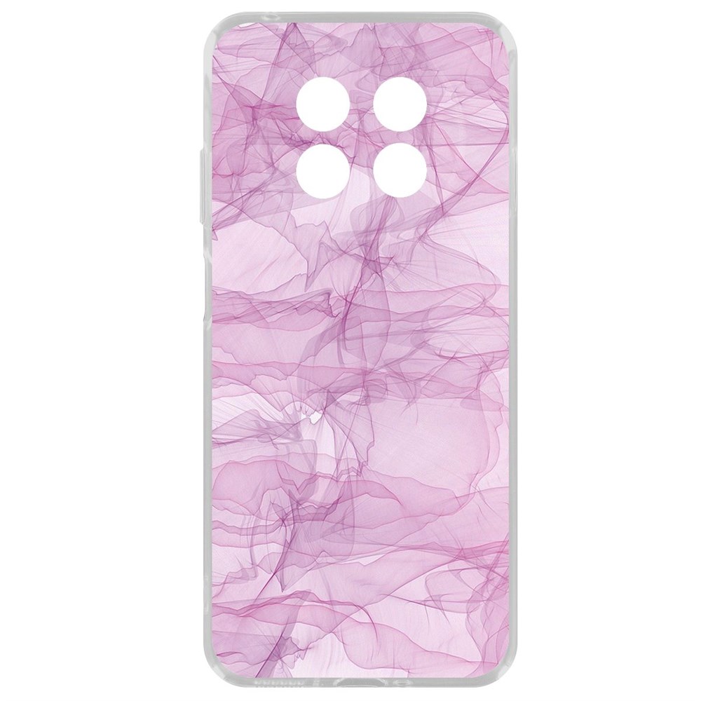 

Чехол-накладка Krutoff Clear Case Абстракт 4 для Huawei Nova Y91, Прозрачный