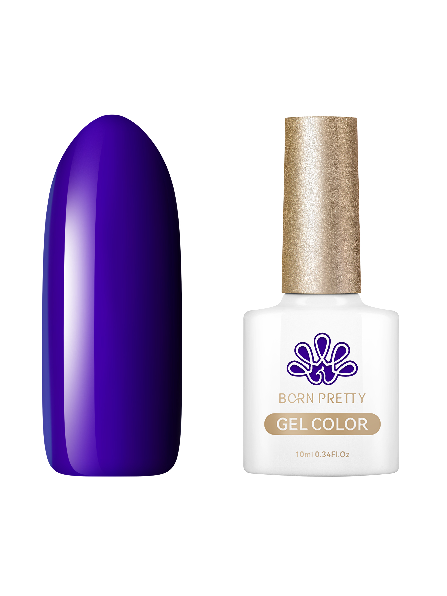 

Гель-лак для ногтей Born Pretty Color gel CG041 10 мл, Фиолетовый, Color gel