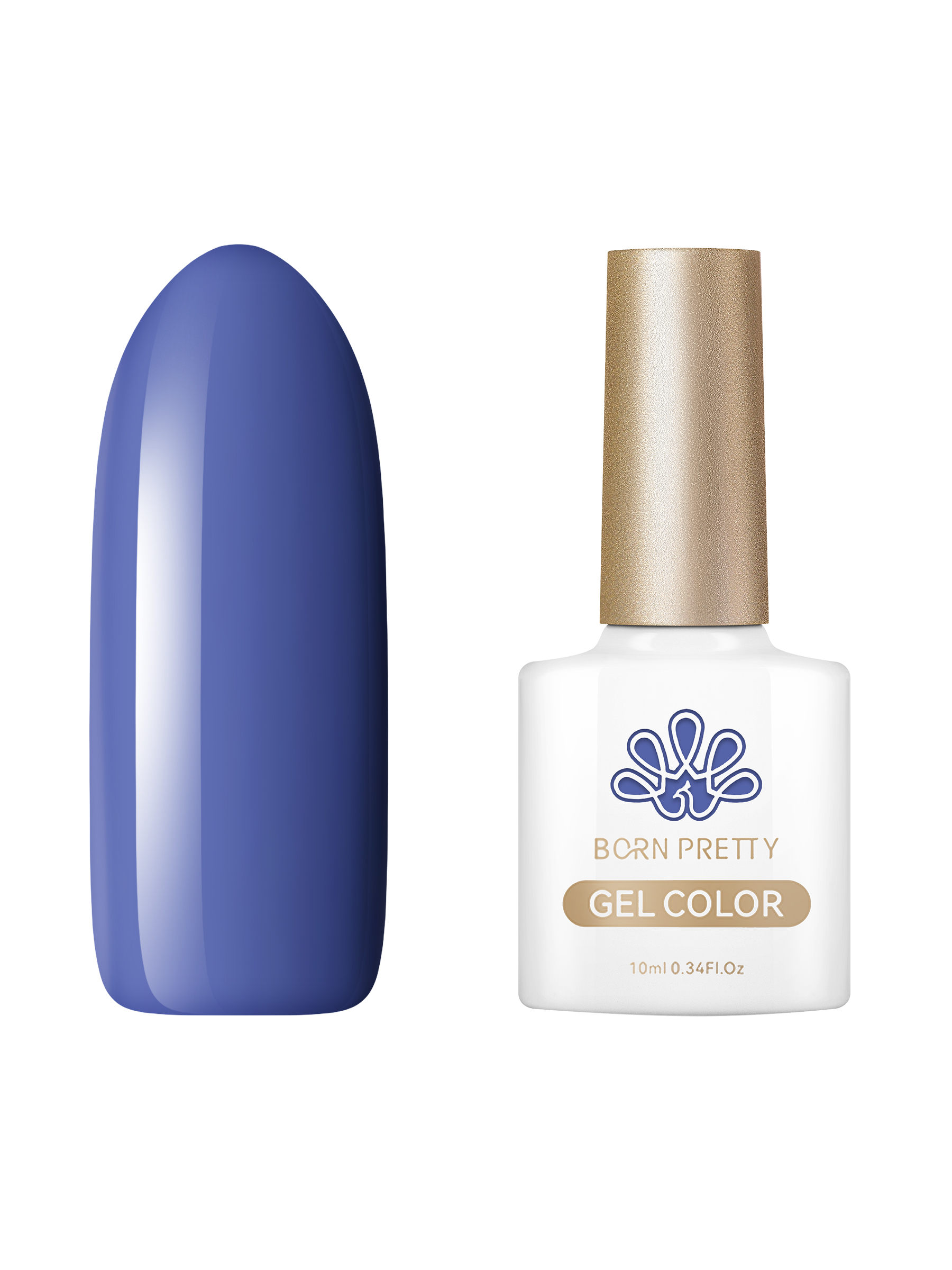 

Гель-лак для ногтей Born Pretty Color gel CG039 10 мл, Фиолетовый, Color gel