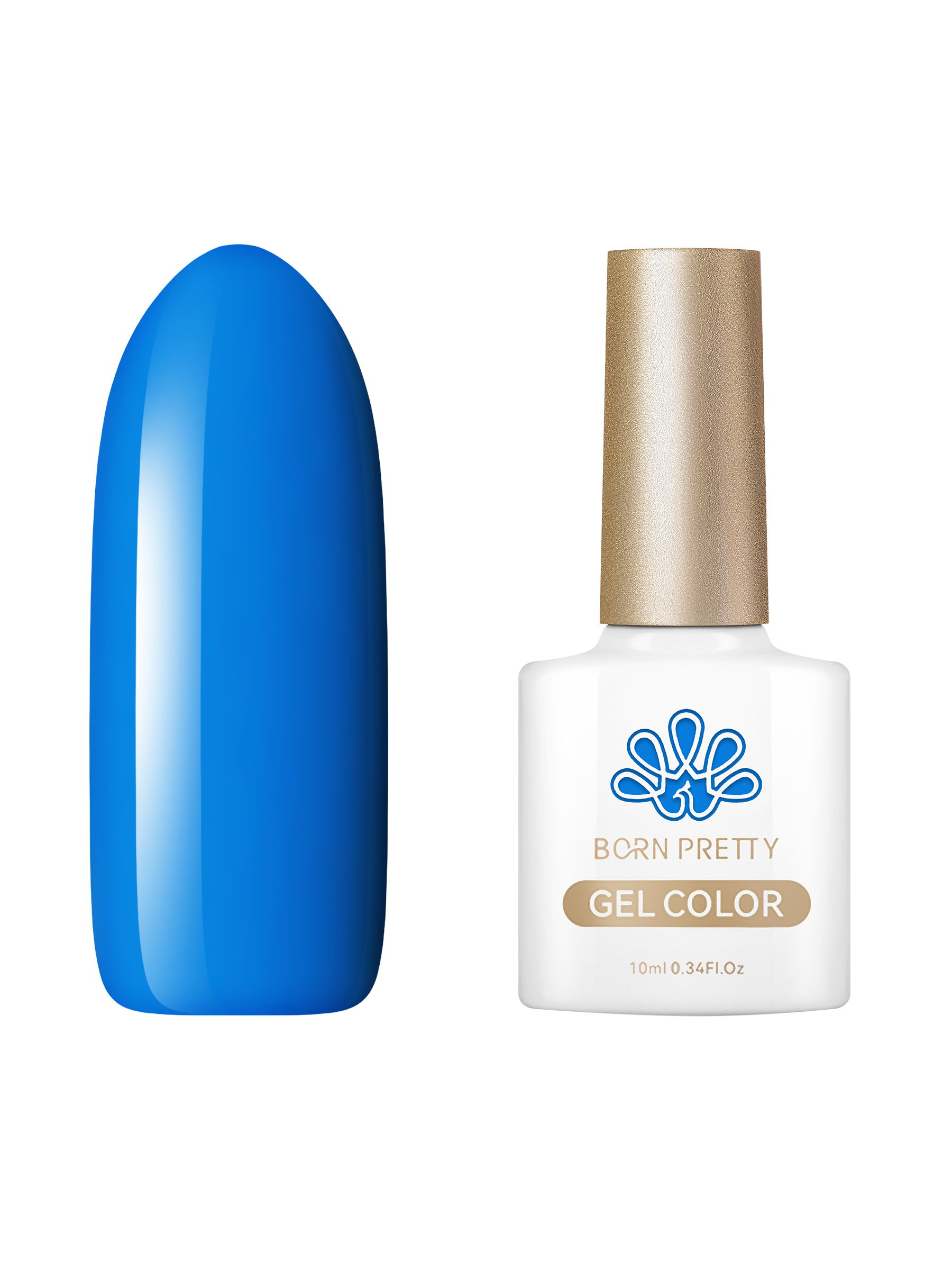 Гель-лак для ногтей Born Pretty Color gel CG038 10 мл пальто стёганое для девочек pretty рост 134 140 см синий