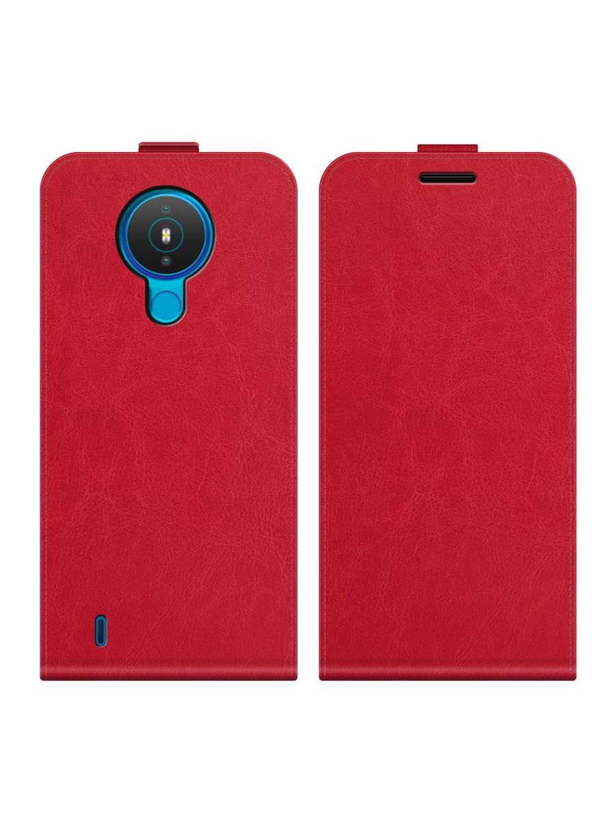 

Brodef Flip вертикальный эко кожаный чехол книжка Nokia 1.4 Черный
