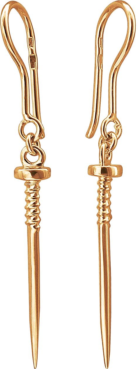 

Серьги подвески из красного золота Эстет 01С0113069, 01С0113069