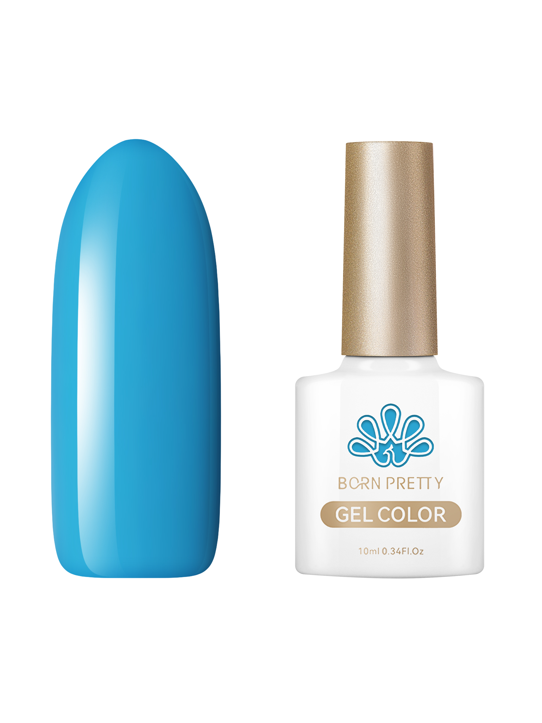 Гель-лак для ногтей Born Pretty Color gel CG037 10 мл базовое покрытие born pretty reinforcement gel 55844 10 мл