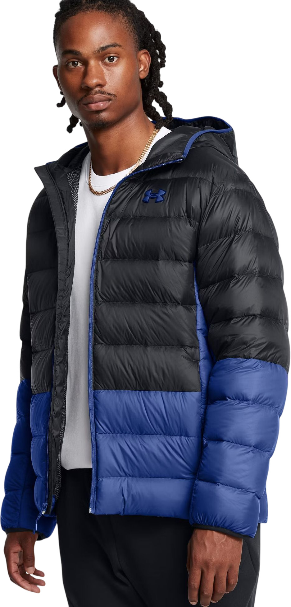 

Куртка мужская UNDER ARMOUR LEGEND DOWN HOODED черная SM, Черный, LEGEND DOWN HOODED