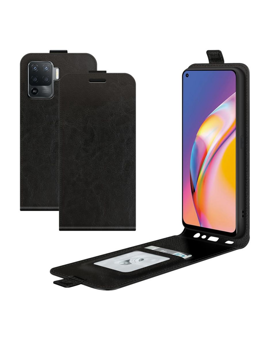 

Brodef Flip вертикальный эко кожаный чехол книжка Xiaomi Mi 11 Черный