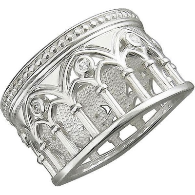 

Кольцо из серебра с фианитом р. , Эстет 01К158242, 01К158242