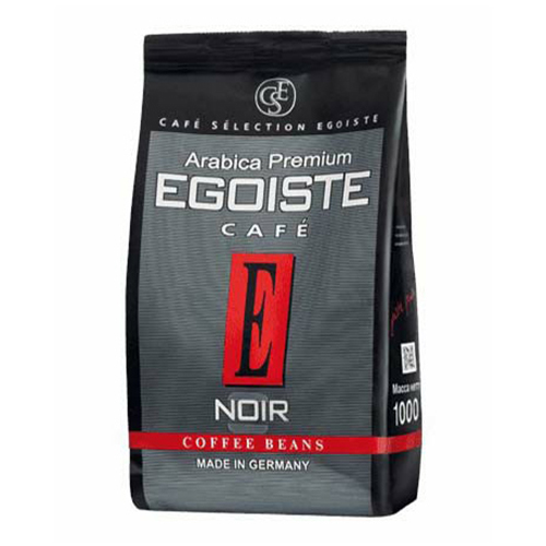 Кофе Egoiste Noir Arabica Premium в зернах 1 кг