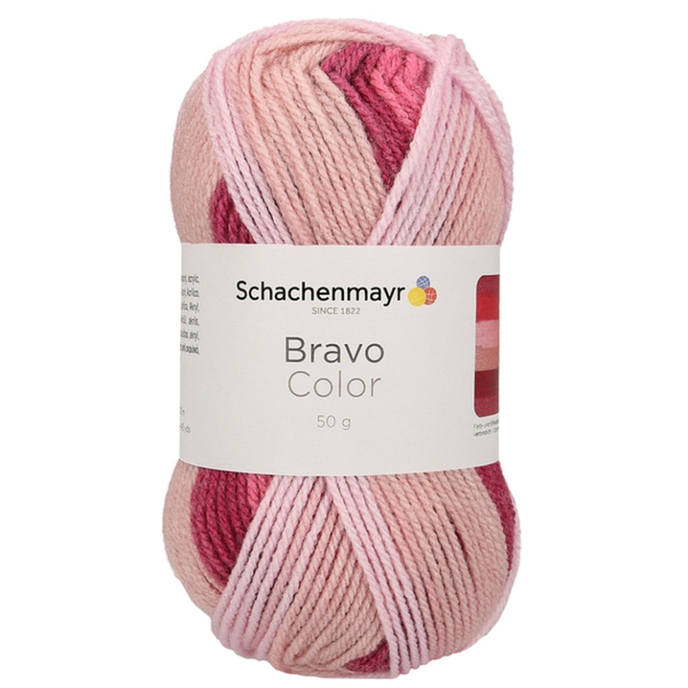 Пряжа Schachenmayr Originals Bravo Color Браво Колор, MEZ, 9801421, orchid color 02142