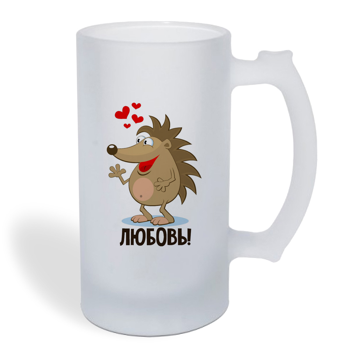 

Кружка пивная CoolPodarok Любовь (есть пара)