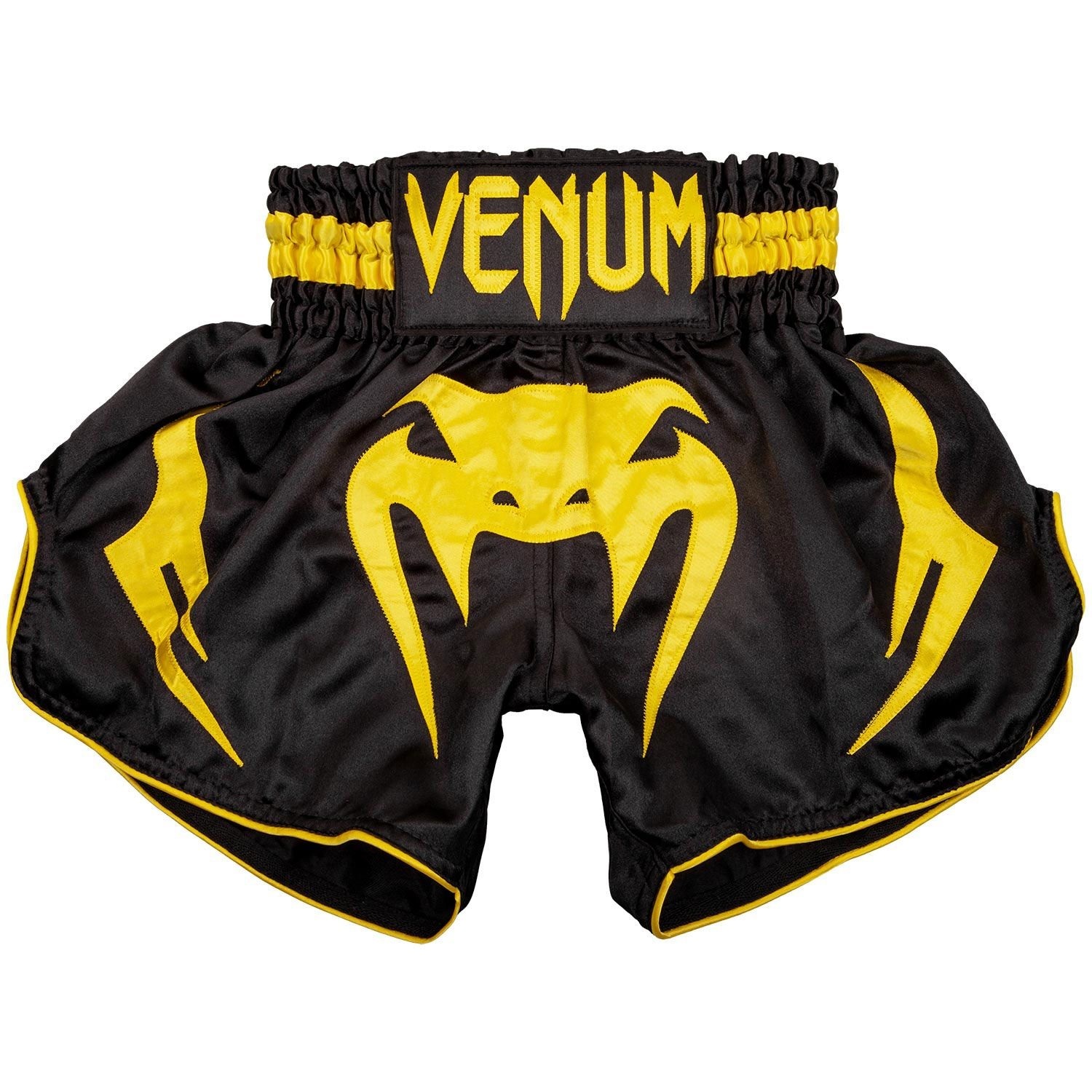 фото Тайские шорты venum bangkok inferno black/yellow 14