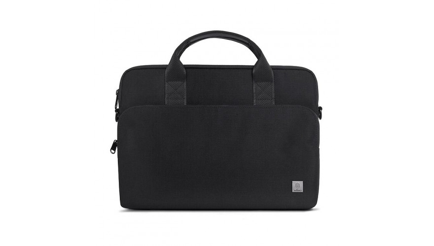 фото Сумка для ноутбука унисекс wiwu alpha double layer laptop bag 15,4" black 15,4" black