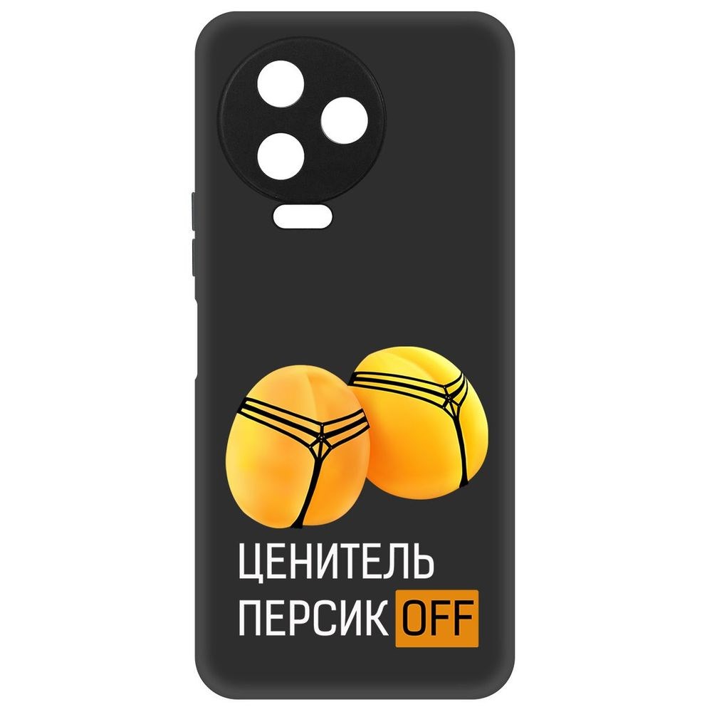 

Чехол-накладка Софт Ценитель персиков для Infinix Note 12 Pro