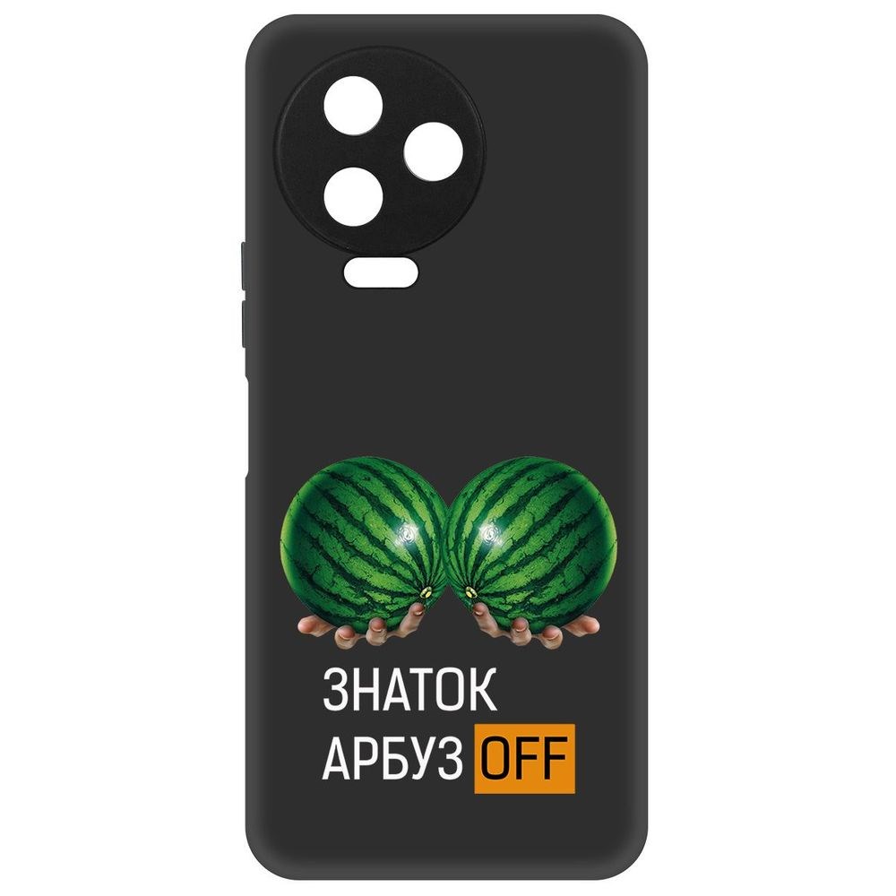 

Чехол-накладка Софт Знаток арбузов для Infinix Note 12 Pro