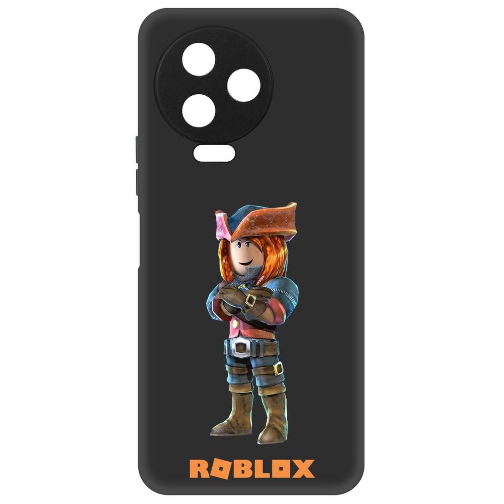 

Чехол-накладка Софт Roblox-Эзебель для Infinix Note 12 Pro, Черный