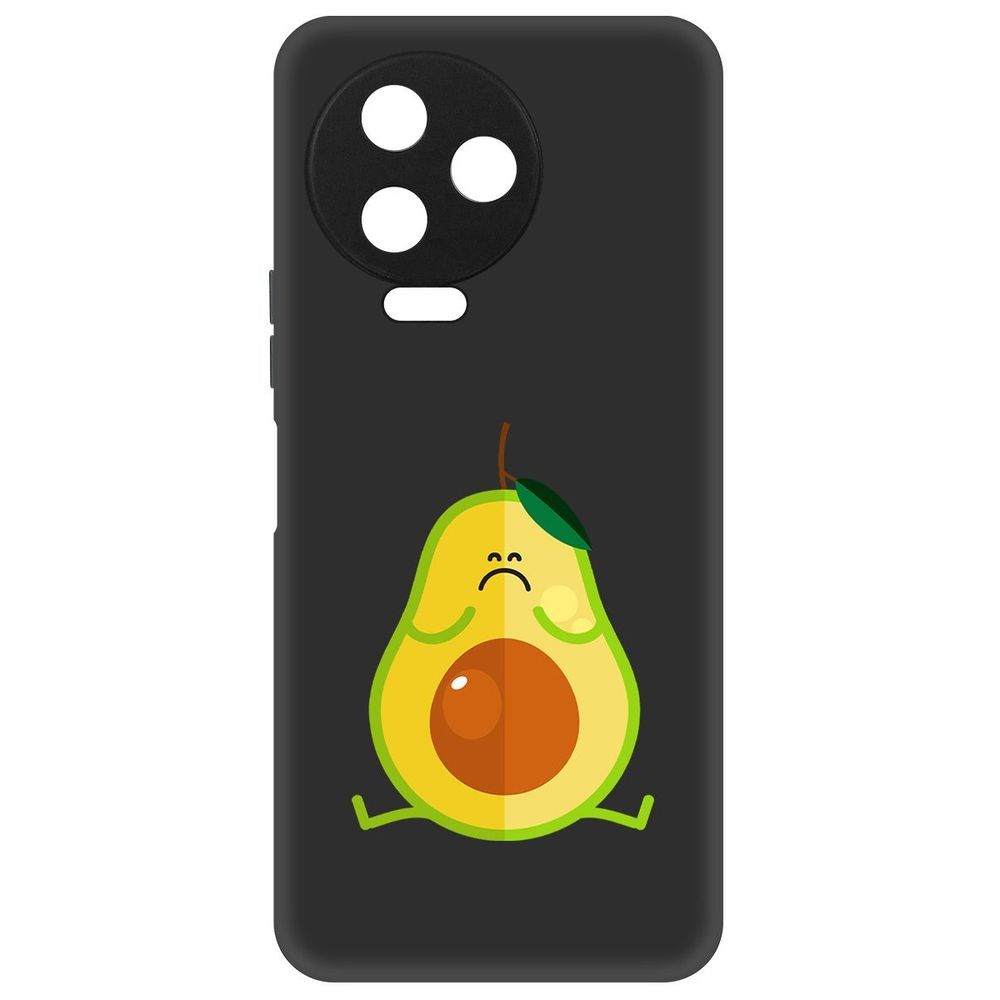 

Чехол-накладка Софт Авокадо Недовольный для Infinix Note 12 Pro