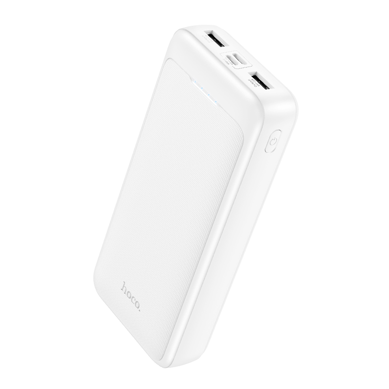 

Внешний аккумулятор Hoco J111A 20000mAh 2USB 2.0A White, J111A