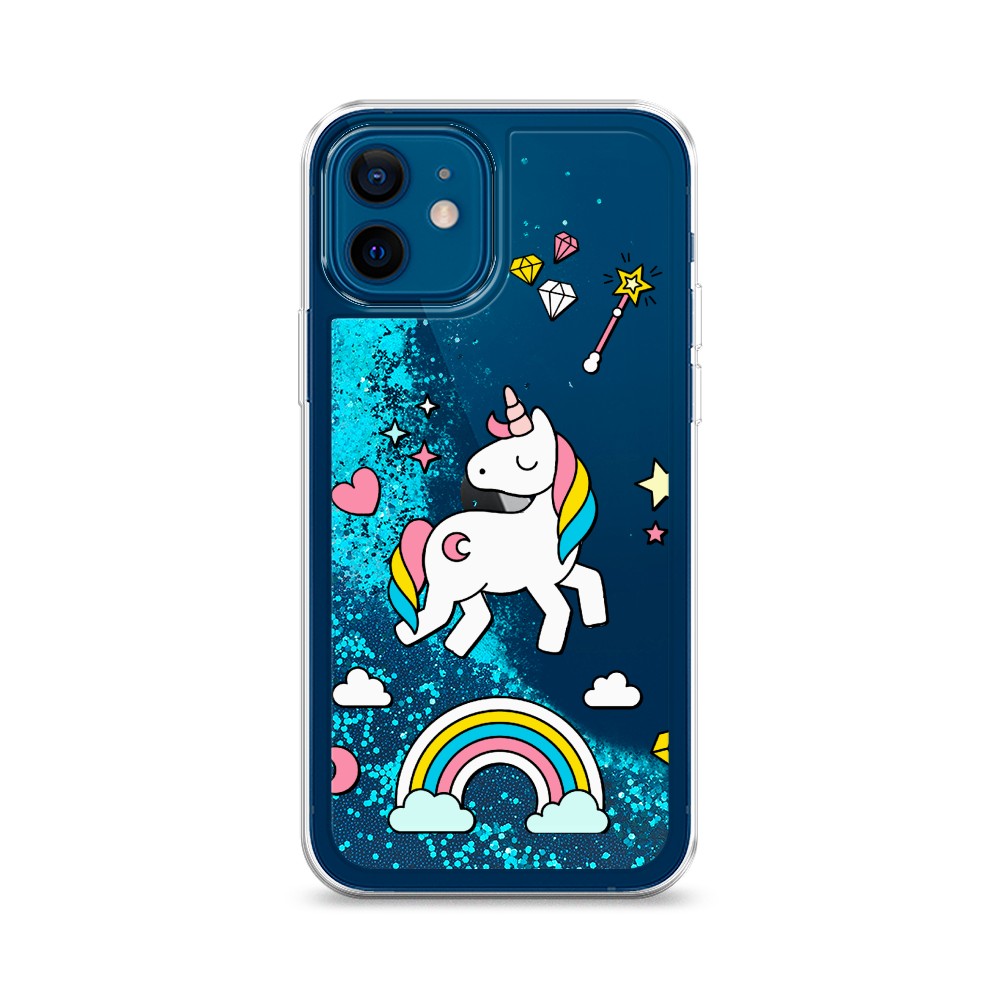 

Чехол Awog на Apple iPhone 12 / Айфон 12 "Принцесса единорог", Разноцветный, 12593-1