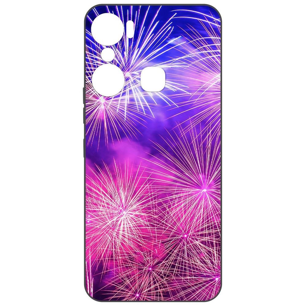 

Чехол-накладка Софт Салют для Infinix Hot 12 Pro, Черный