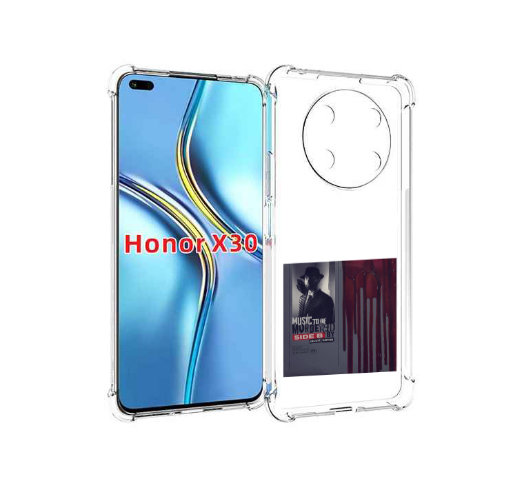 

Чехол MyPads Eminem MUSIC TO BE MURDERED BY для Honor X30 / Magic4 Lite 5G, Прозрачный, Tocco