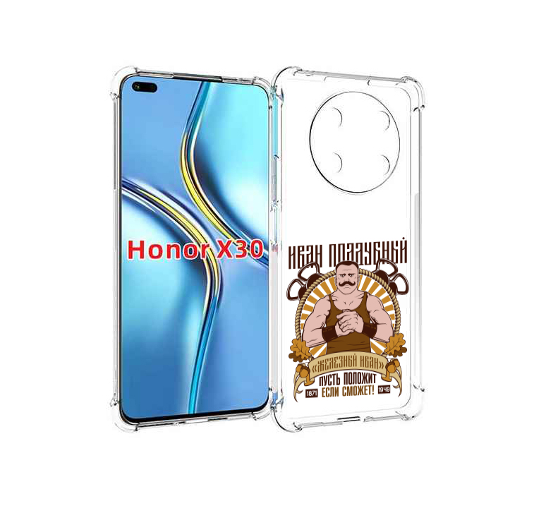 

Чехол MyPads Железный Иван для Honor X30 / Magic4 Lite 5G, Прозрачный, Tocco