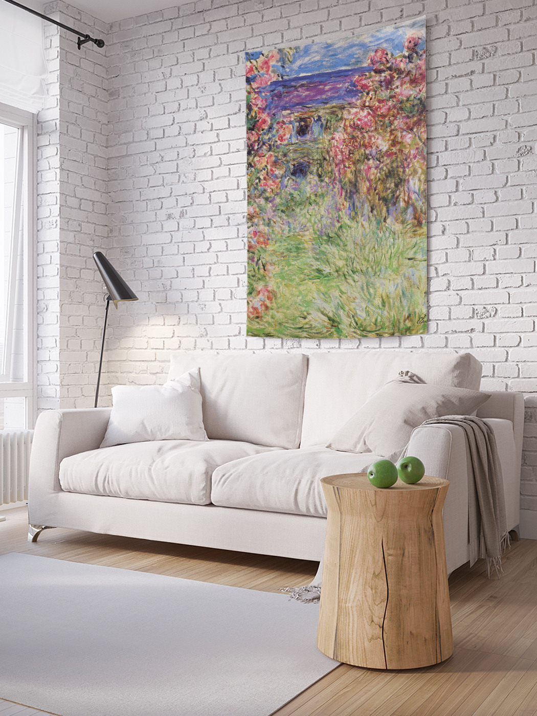 

Вертикальное фотопанно на стену JoyArty Цветочный сад 150x200 см, Цветочный сад