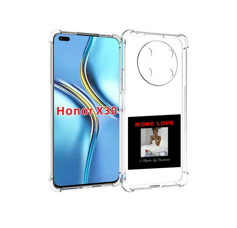 

Чехол MyPads Drake & Sade - More Love для Honor X30 / Magic4 Lite 5G, Прозрачный, Tocco