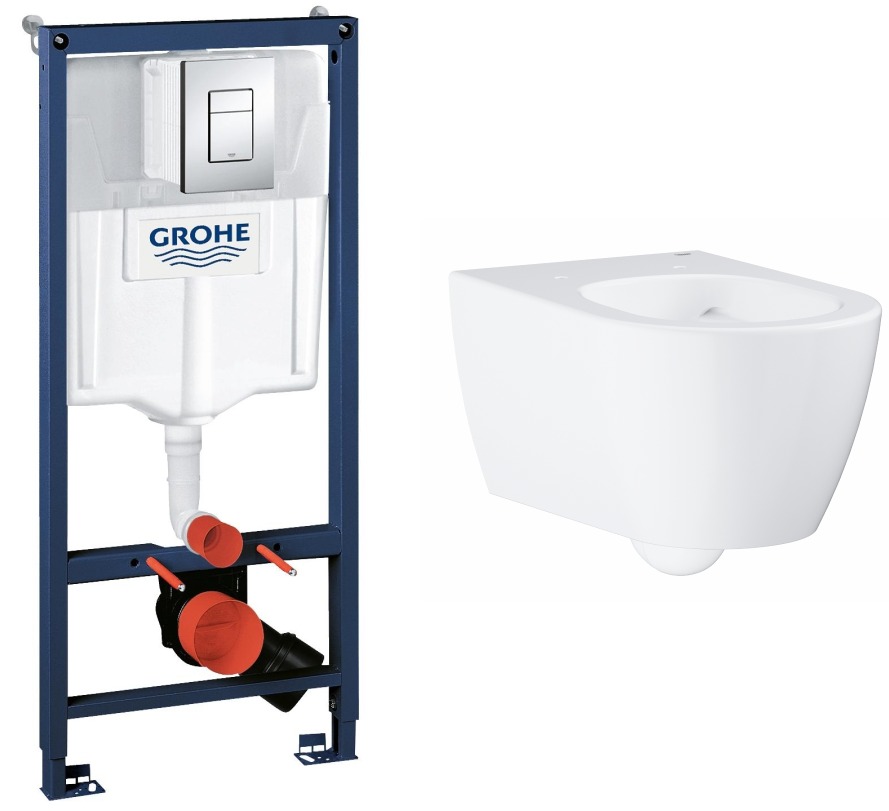 

Комплект инсталляции с унитазом GROHE Essence (NW0126)