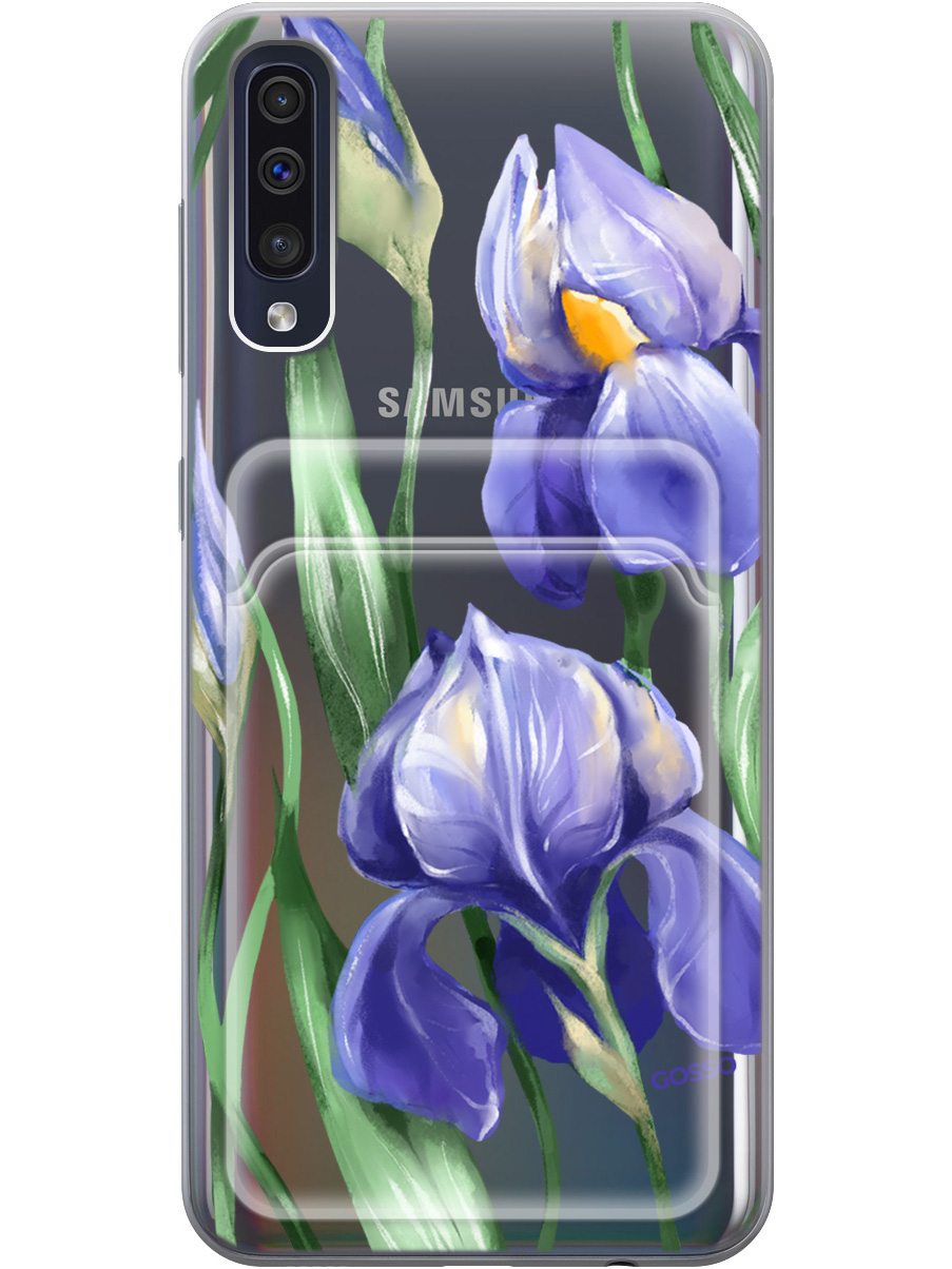 

Чехол на Samsung Galaxy A50 / A50s / A30s "Amazing Irises" прозрачный, Прозрачный;белый;синий, 20012045