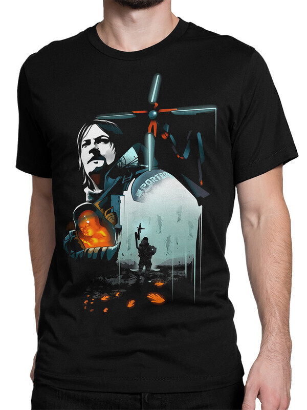 фото Футболка мужская dream shirts death stranding 10009692 черная xl