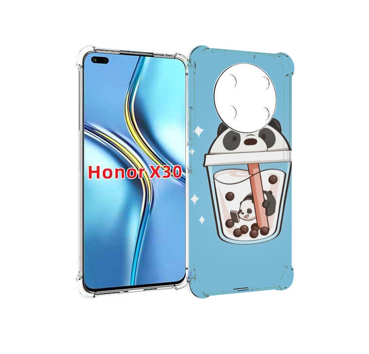 

Чехол MyPads Bubble tea для Honor X30 / Magic4 Lite 5G, Прозрачный, Tocco