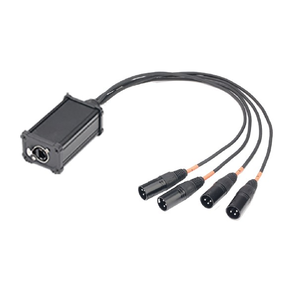 

CXA031 DMX кабель, 4хXLR(3p)male - RJ-45, Soundking