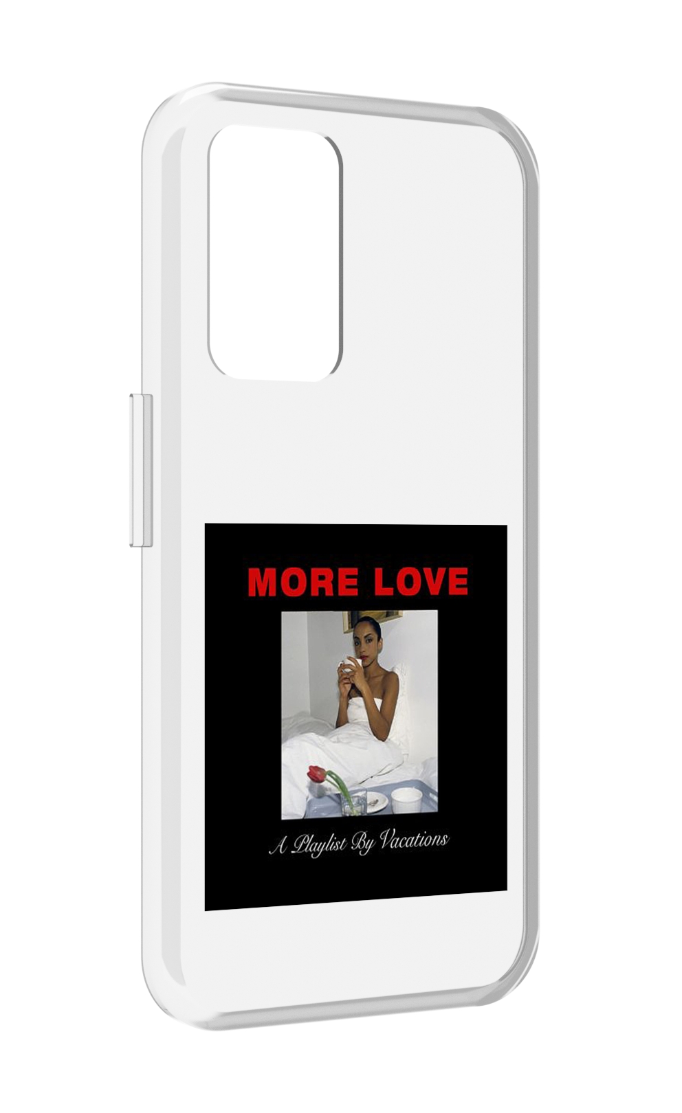 

Чехол MyPads Drake & Sade - More Love для Realme GT Neo3T, Прозрачный, Tocco