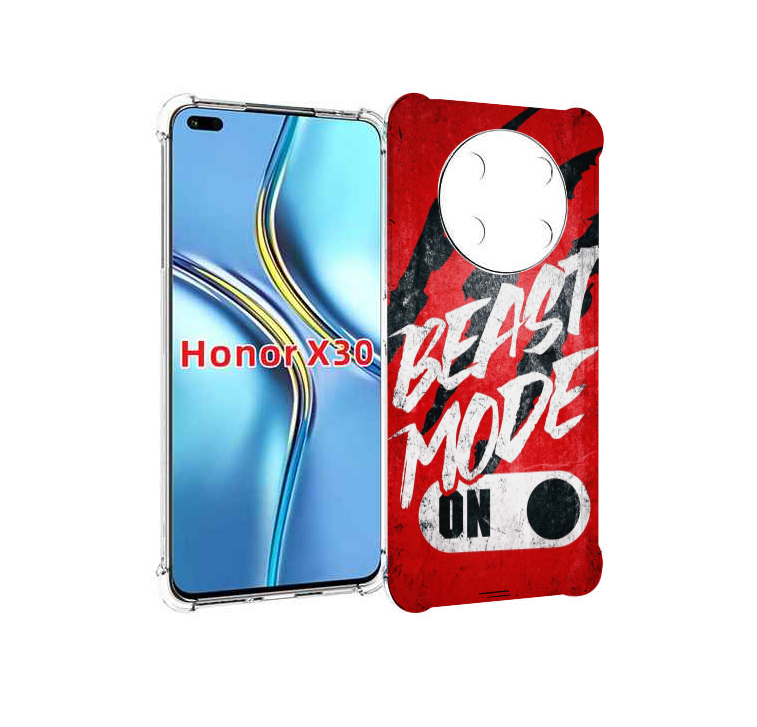 

Чехол MyPads BEAST inside You для Honor X30 / Magic4 Lite 5G, Прозрачный, Tocco